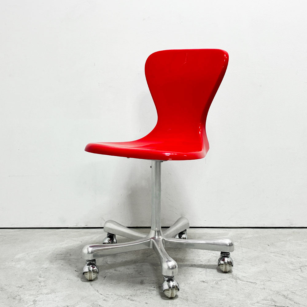 【祖師ヶ谷大蔵店】イデー IDEE ヨーンチェア ウィズ キャスター YAWN CHAIR with CASTER FRP レッド ダイニングチェア 岡嶌要 スペースエイジ 廃番 買取させていただきました。