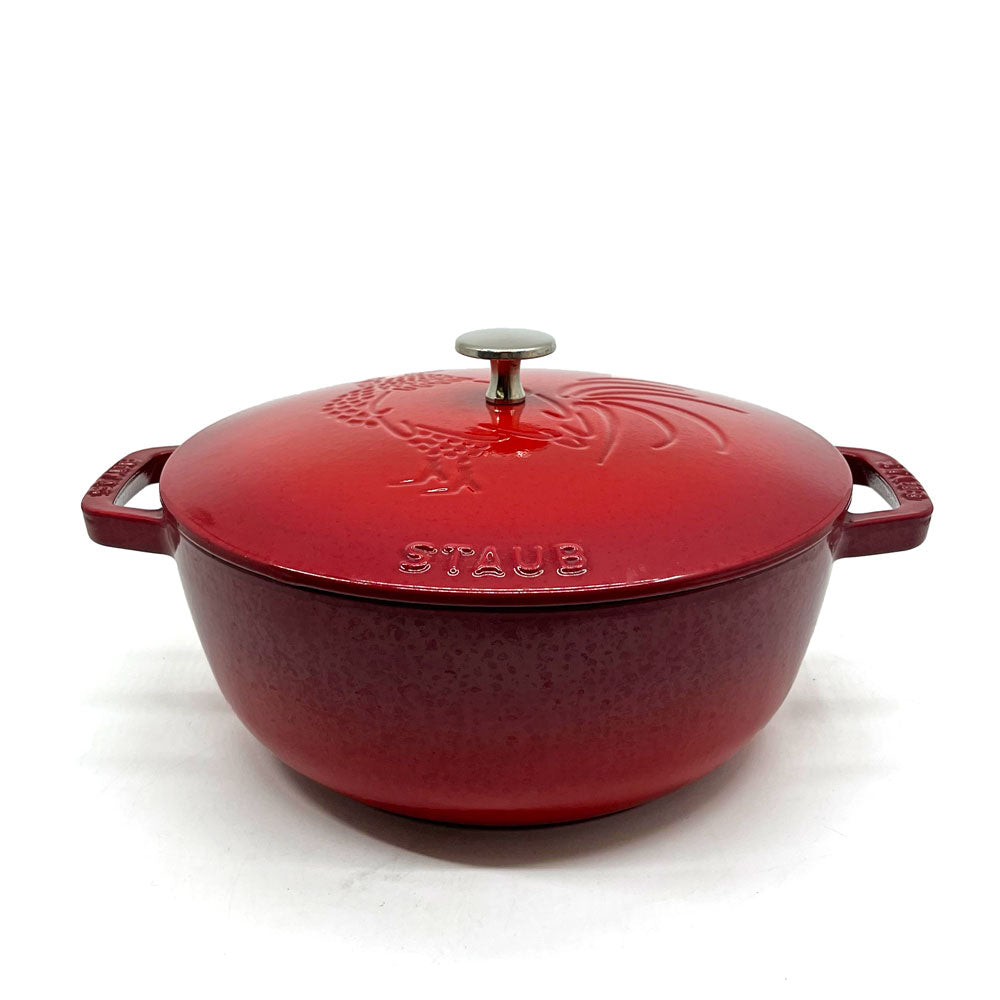 【祖師ヶ谷大蔵店】ストウブ STAUB フレンチルースターココット 24cm 両手鍋 鋳物ホーロー鍋 買取させていただきました。