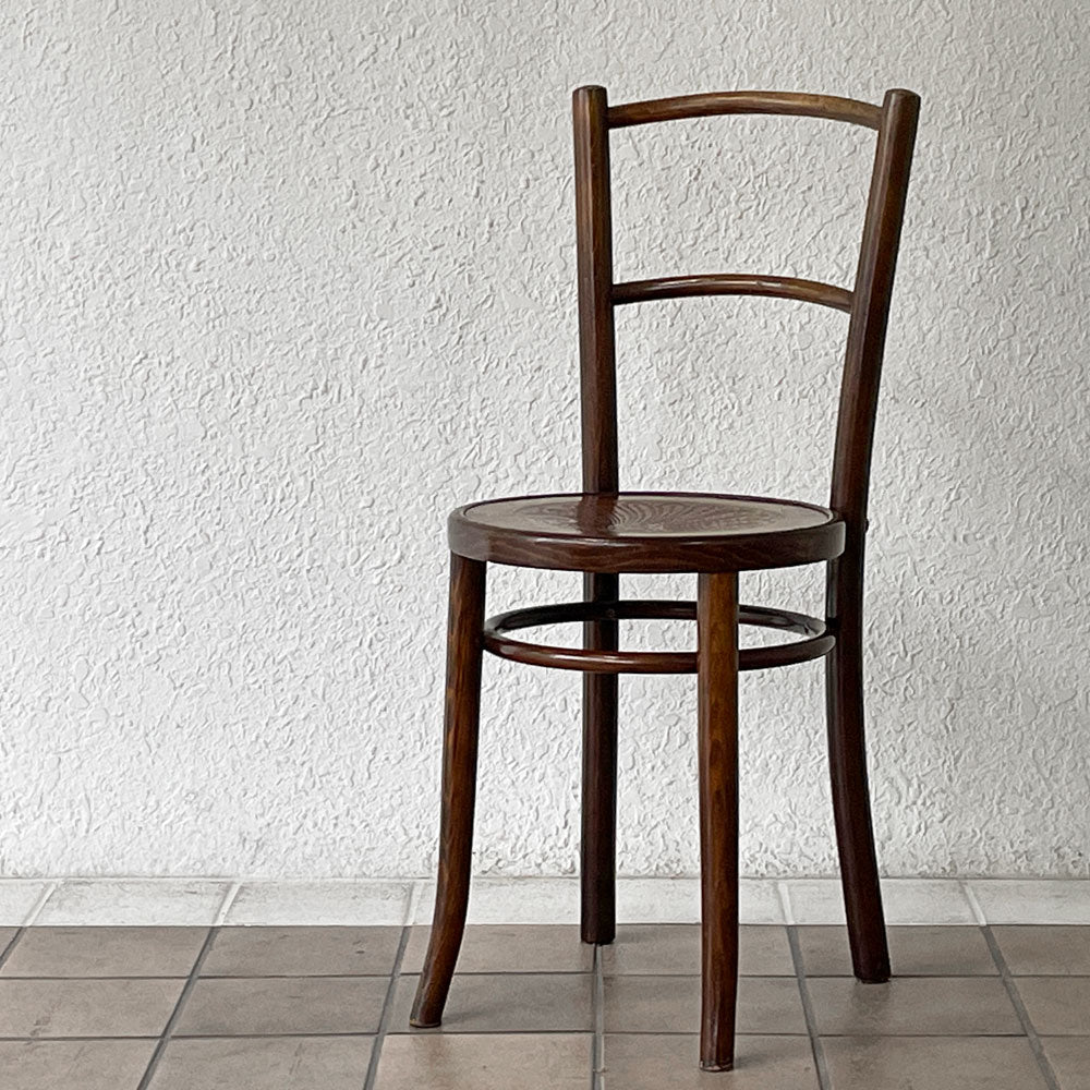 【用賀店】ビンテージ Vintage ベントウッドチェア ダイニングチェア 板座 曲木 ツーバータイプ カフェチェア インタルシア 買取させていただきました。
