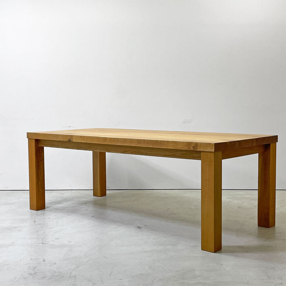【祖師ヶ谷大蔵店】トラックファニチャー TRUCK FURNITURE OAK SR TABLE ダイニングテーブル オーク無垢材 W200cm オーダーサイズ 買取させていただきました。