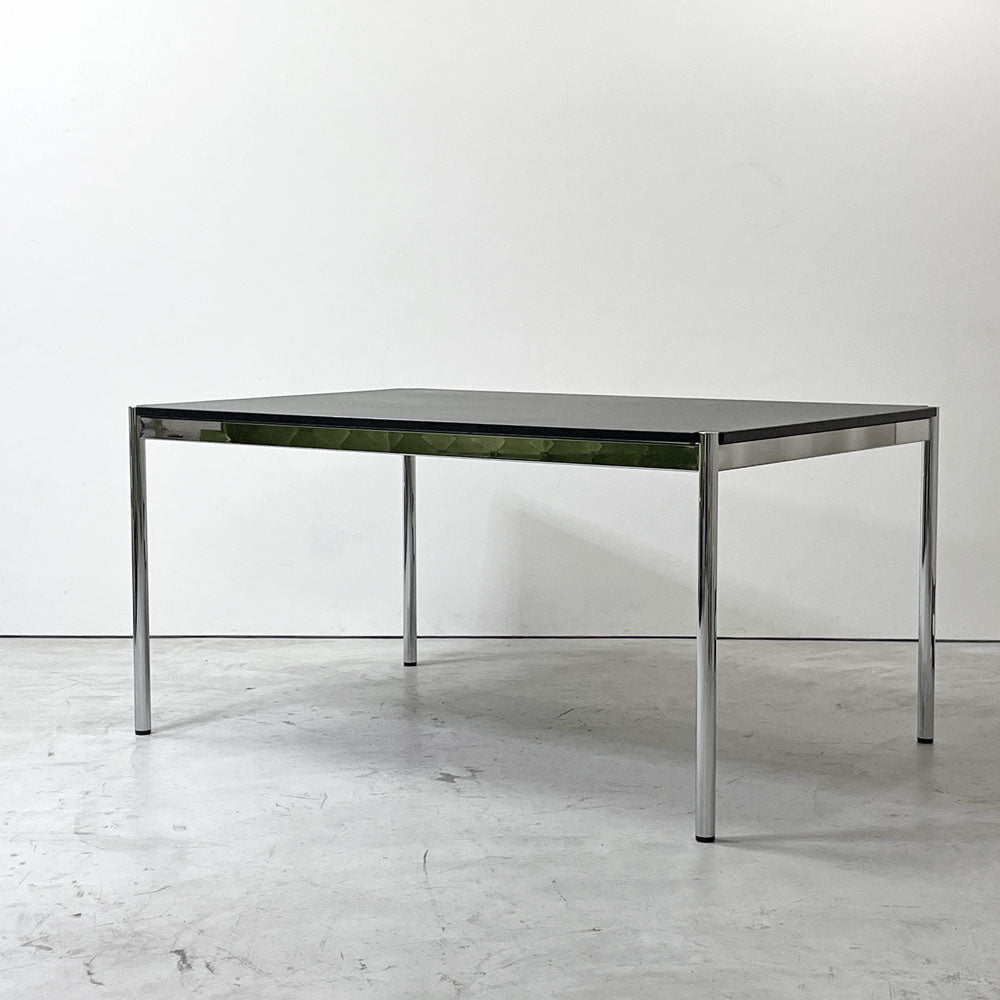 【祖師ヶ谷大蔵店】USMモジュラーファニチャー USM Haller USMハラーテーブル ワーキングデスク ダイニングテーブル リノリウム ネロインゴカラー W150×D100cm スイス 買取させていただきました。