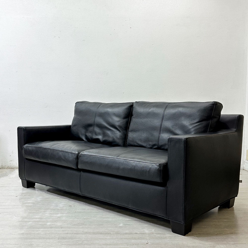 【祖師ヶ谷大蔵店】アイラーセン eilersen ヴィテッセ 2p ソファ VITESSE SOFA 本革 ブラック 2シーター モダンデザイン デンマーク 美品 買取させていただきました。