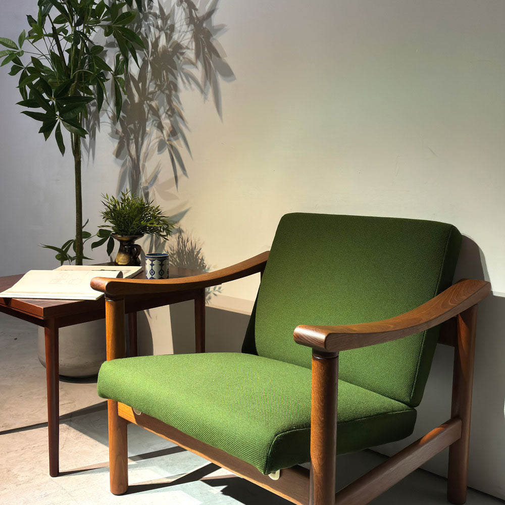 ゲタマ GETAMA GE280 イージーチェア 1Pソファ チーク材 ビンテージ ハンス・J・ウェグナー 北欧家具 ～変革のパラダイム～