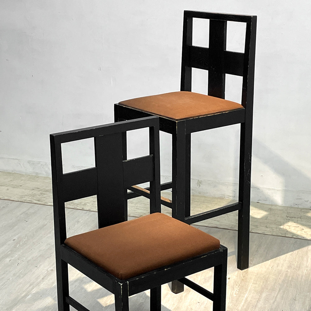 倉俣史朗 Shiro Kuramataが内装を手掛けた 名店 赤坂 梅の木で使用されていた ダイニングチェア＆カウンターチェア 店舗使用品 希少 ～時を語る～