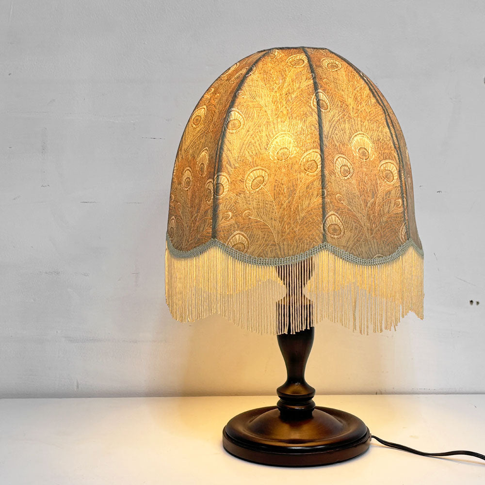 【祖師ヶ谷大蔵店】早川製作所 Hayakawa Manufacturing Co., Ltd. ビンテージ スタンドライト テーブルランプ レトロスタイル ピーコック柄 買取させていただきました。