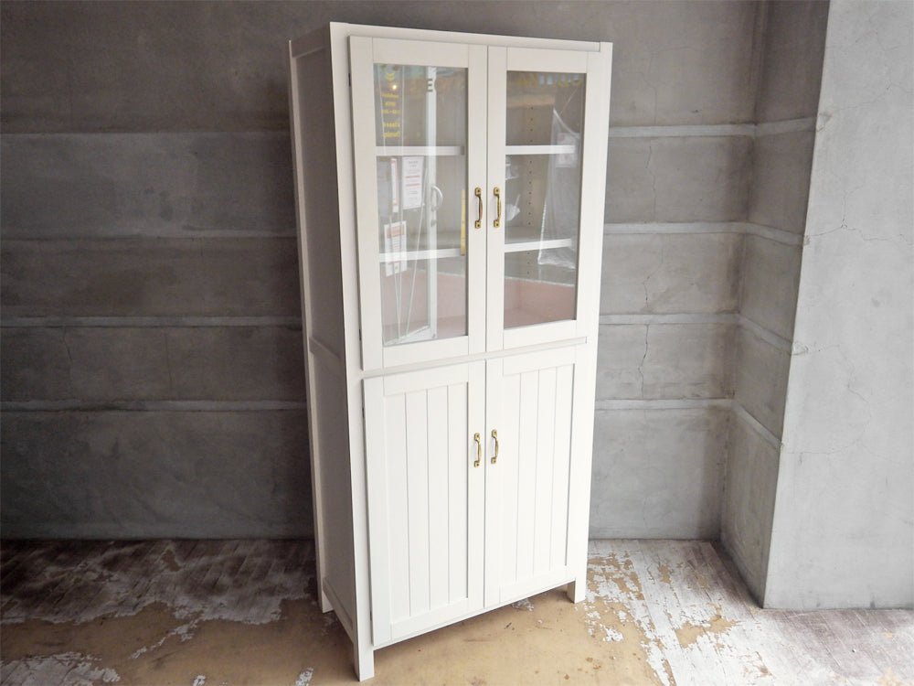 モモナチュラル MOMO Natural シエル CIELE LINE CUP BOARD カップボード 食器棚 定価￥73,500- 中古品 買い取りしました。