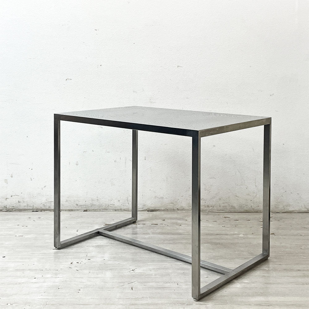 【祖師ヶ谷大蔵店】シンプルデザイン Simple Design ステンレス デスク テーブル W90cm インダストリアルスタイル 買取させていただきました。