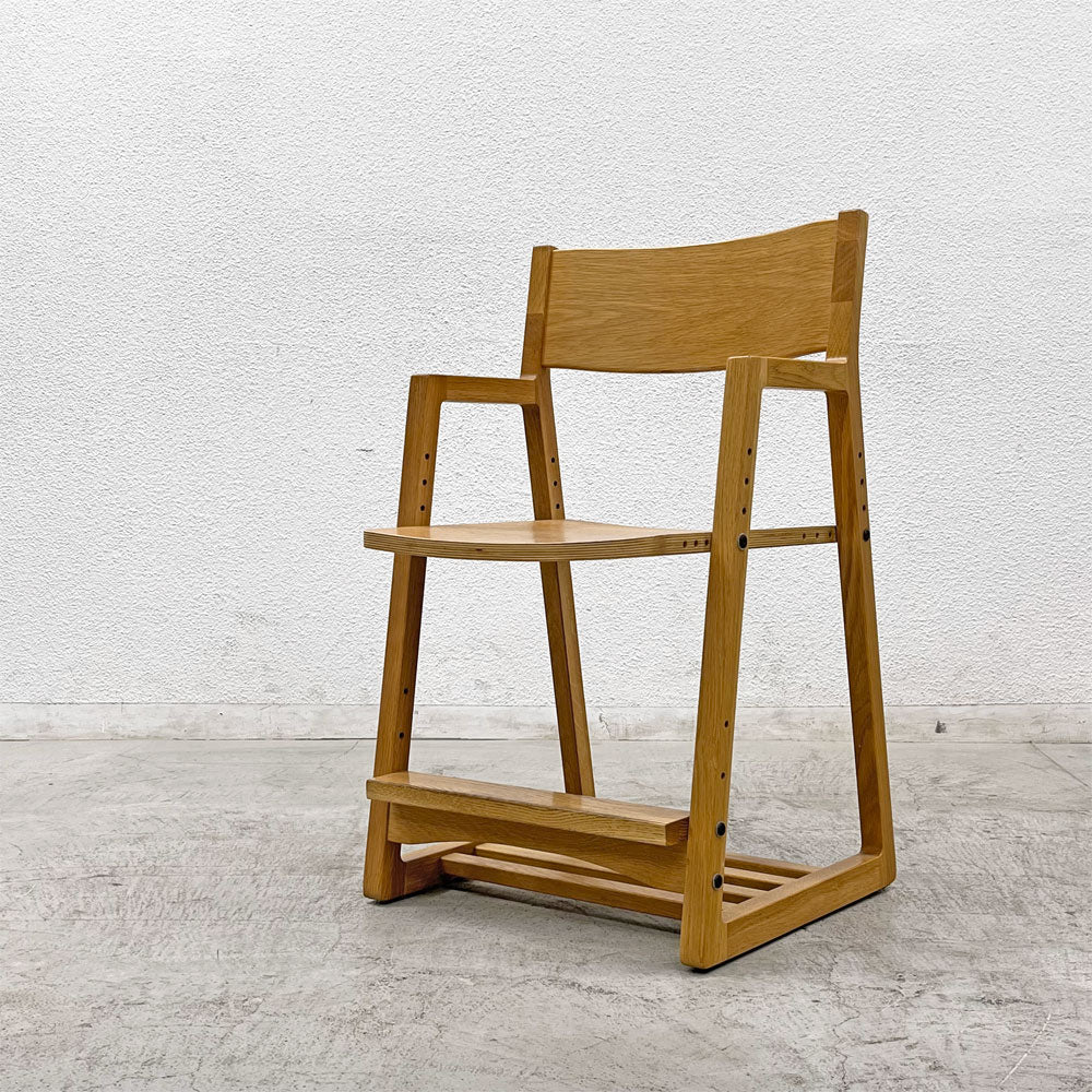 【登戸BASE EC店】アクタス ACTUS アクタス キッズ Fチェア デスクチェア オーク材 商品タイトル 買取させていただきました。