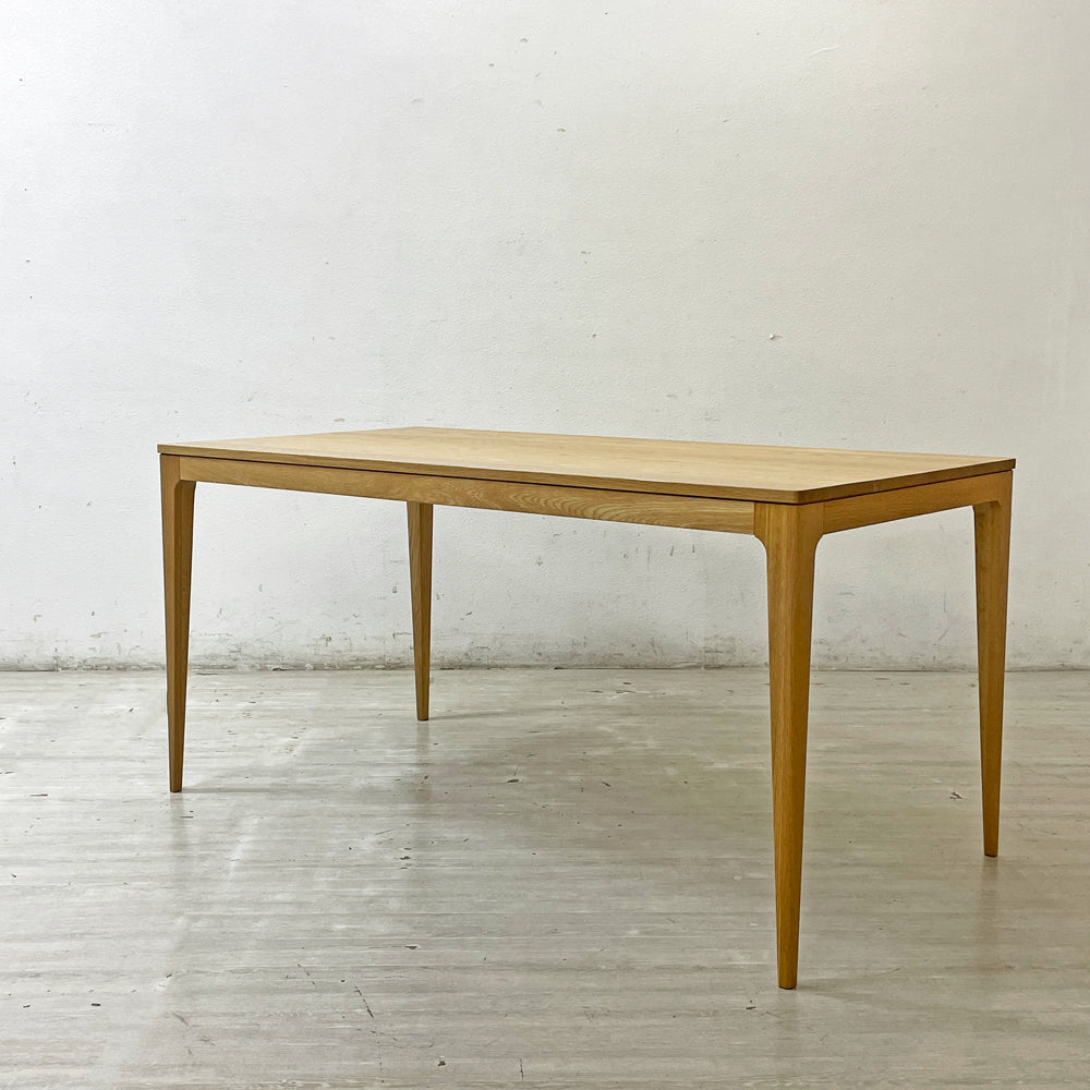 【祖師ヶ谷大蔵店】ストーリー&ファクトリー Story & Factory ダイニングテーブル SF12 オーク無垢材 W148cm 買取させていただきました。