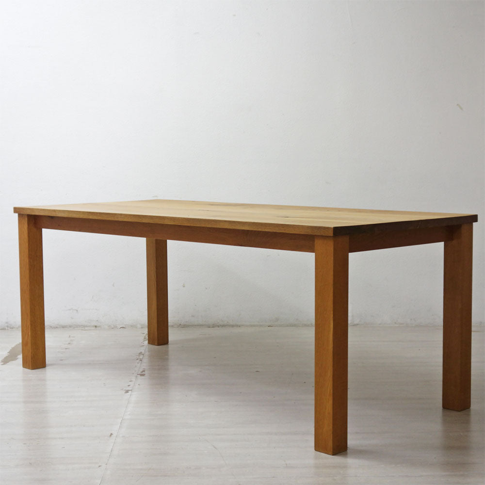 【祖師ヶ谷大蔵店】トラックファニチャー TRUCK FURNITURE OAK SR TABLE ダイニングテーブル オーク無垢材 W180cm オーダー 廃番サイズ 買取させていただきました。