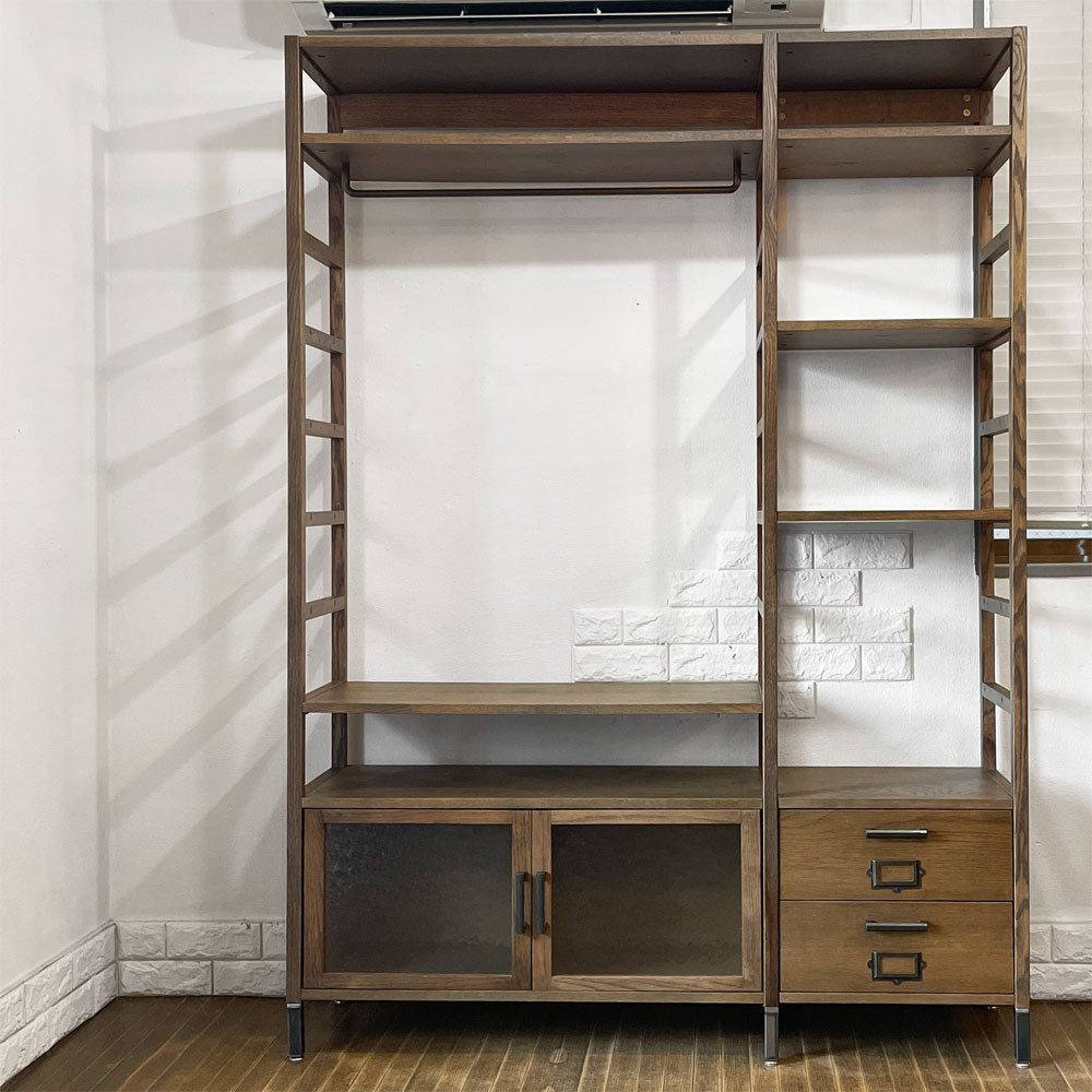 【経堂店】ジャーナルスタンダードファニチャー journal standard Furniture ノマド NoMad ユニットシェルフ ハンガー ハイタイプ オーク材 USビンテージスタイル 買取させていただきました。