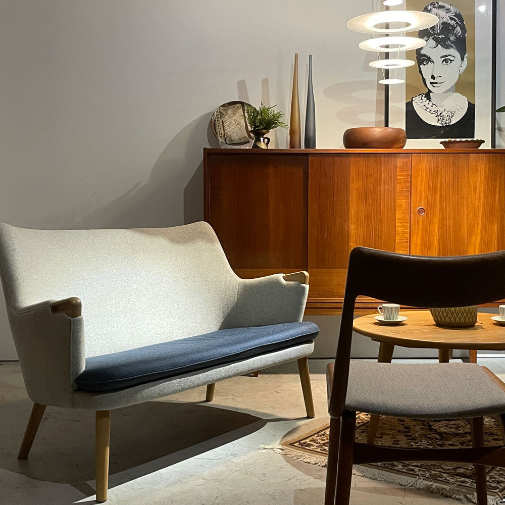 カールハンセン＆サン Carl Hansen & Son CH72 2Pソファ ミニベアソファ オーク材 W130cm ハンス・J・ウェグナー 北欧 デンマーク ～小熊の懐～