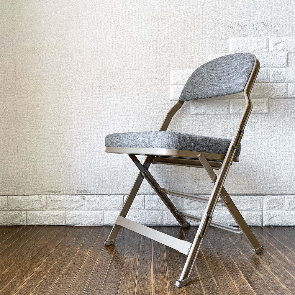 【経堂店】クラリン CLARIN フォールディングチェア FULL CUSHION FOLDING CHAIR フルクッション グレイヘザー 折りたたみ アメリカ製 P.F.S.取扱 定価￥30,800- 買取させていただきました。