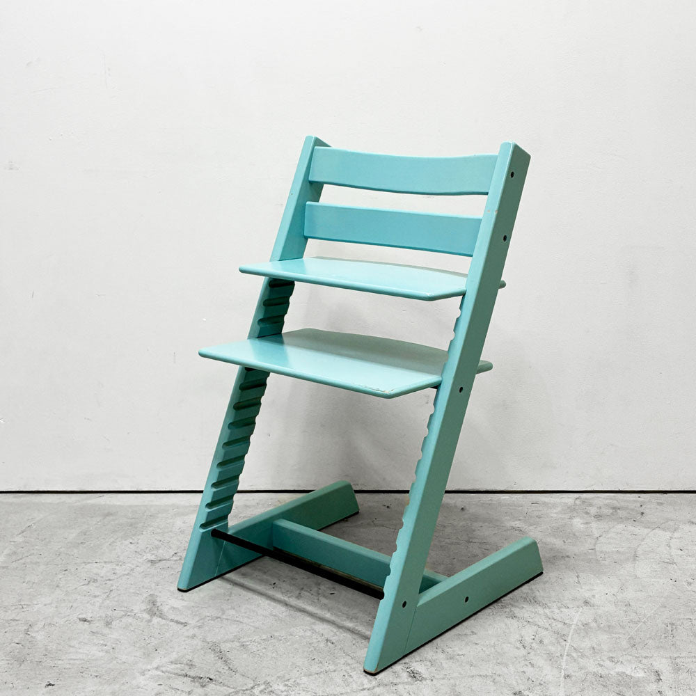 【祖師ヶ谷大蔵店】ストッケ STOKKE トリップトラップ TRIPP TRAPP ベビーチェア キッズチェア S/N6～ ノルウェー 北欧家具 アクアブルー 買取させていただきました。