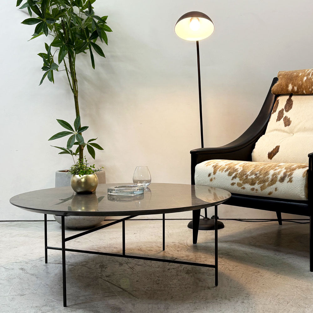 デパドヴァ Depadova セン SEN 3 スモールテーブル センターテーブル コーヒーテーブル ラウンド Φ87cm 大理石天板 大城健作 ～影の綴～