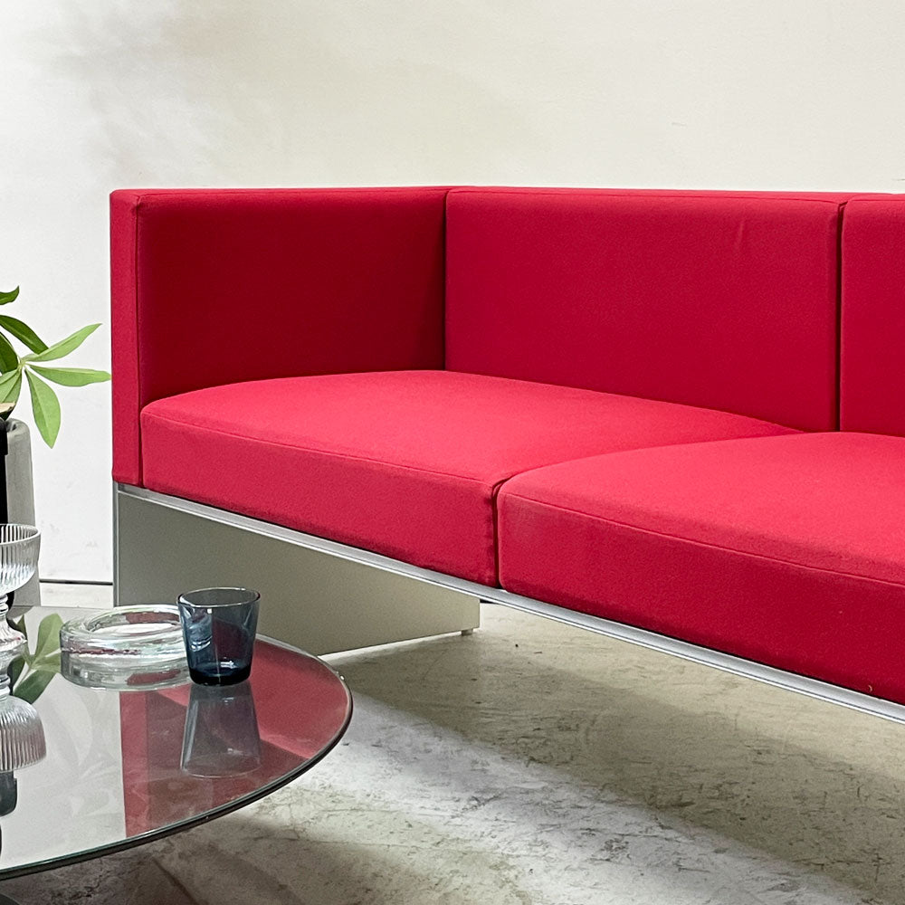 カッシーナイクスシー Cassina ixc. エアーフレーム AIR FRAME 30073 ミッドソファ MID SOFA 3人掛け 2シーター W166cm ファブリック デヴィッド・チッパーフィールド ～風の境界線～