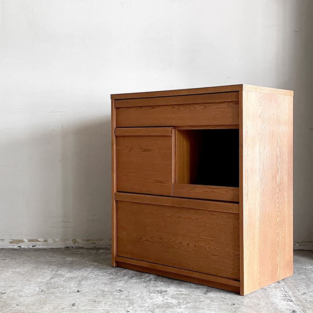 【自由が丘店】ウニコ unico アッタ ATTA キッチンカウンター キッチンボード オーク材 メラミン天板 W80cm 買取させていただきました。