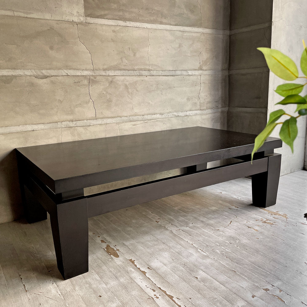 カッシーナイクスシー Cassina ixc. サルダン SARDANE ローテーブル センターテーブル アッシュ材 ブラウン フィリップユーレル Philippe Hurel 定価￥396,000- ～ 直線のみ。組み合わせで生まれる個性。～