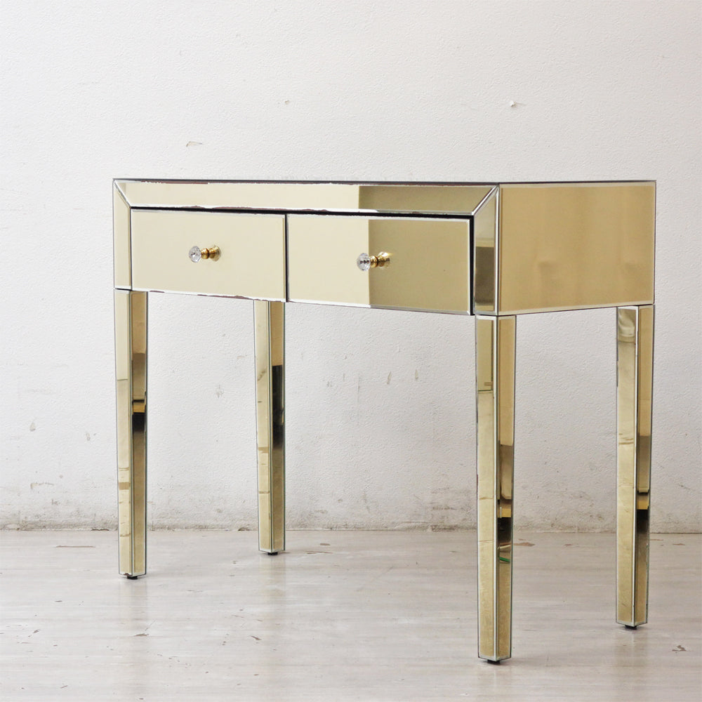 【祖師ヶ谷大蔵店】カレ kare ラグジュアリー LUXUARY コンソールテーブル デスク Wcm 2ドロワー オールラウンドミラー ドイツ 買取させていただきました。