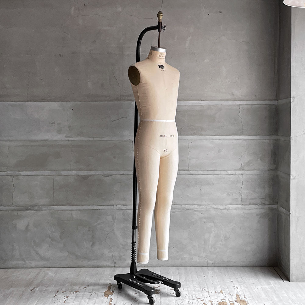 【学芸大学店】ウルフフォーム WOLFFORM ハンギング トルソー フルボディ ドレスフォーム Dress Form メンズ Male 36号 フルレングス アメリカ 買取させていただきました。