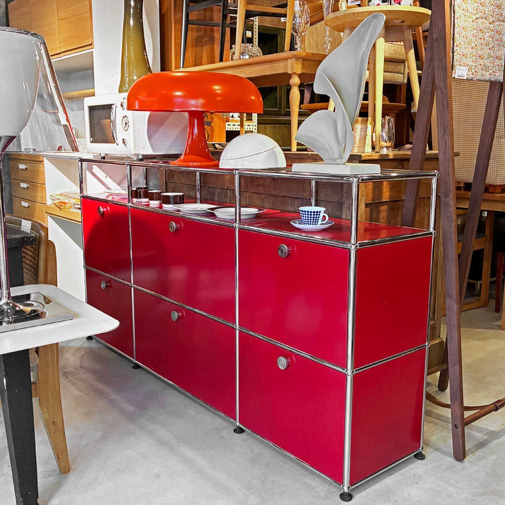 ユーエスエムハラー USMハラー USM Haller キャビネット シェルフ 3列3段～反復構造の美学