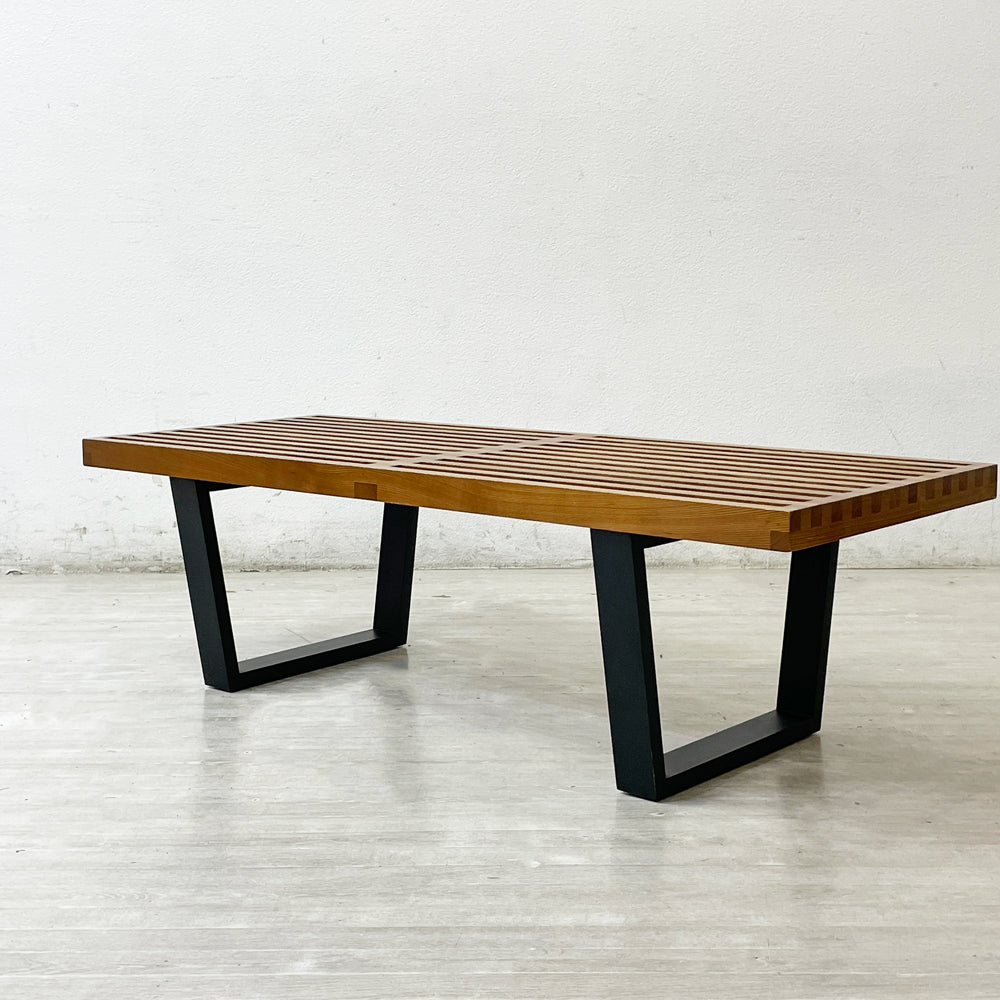 【祖師ヶ谷大蔵店】ジョージ ネルソン George Nelson プラットフォーム ベンチ Platform Bench テーブル ミッドセンチュリーデザイン リプロダクト 買取させていただきました。