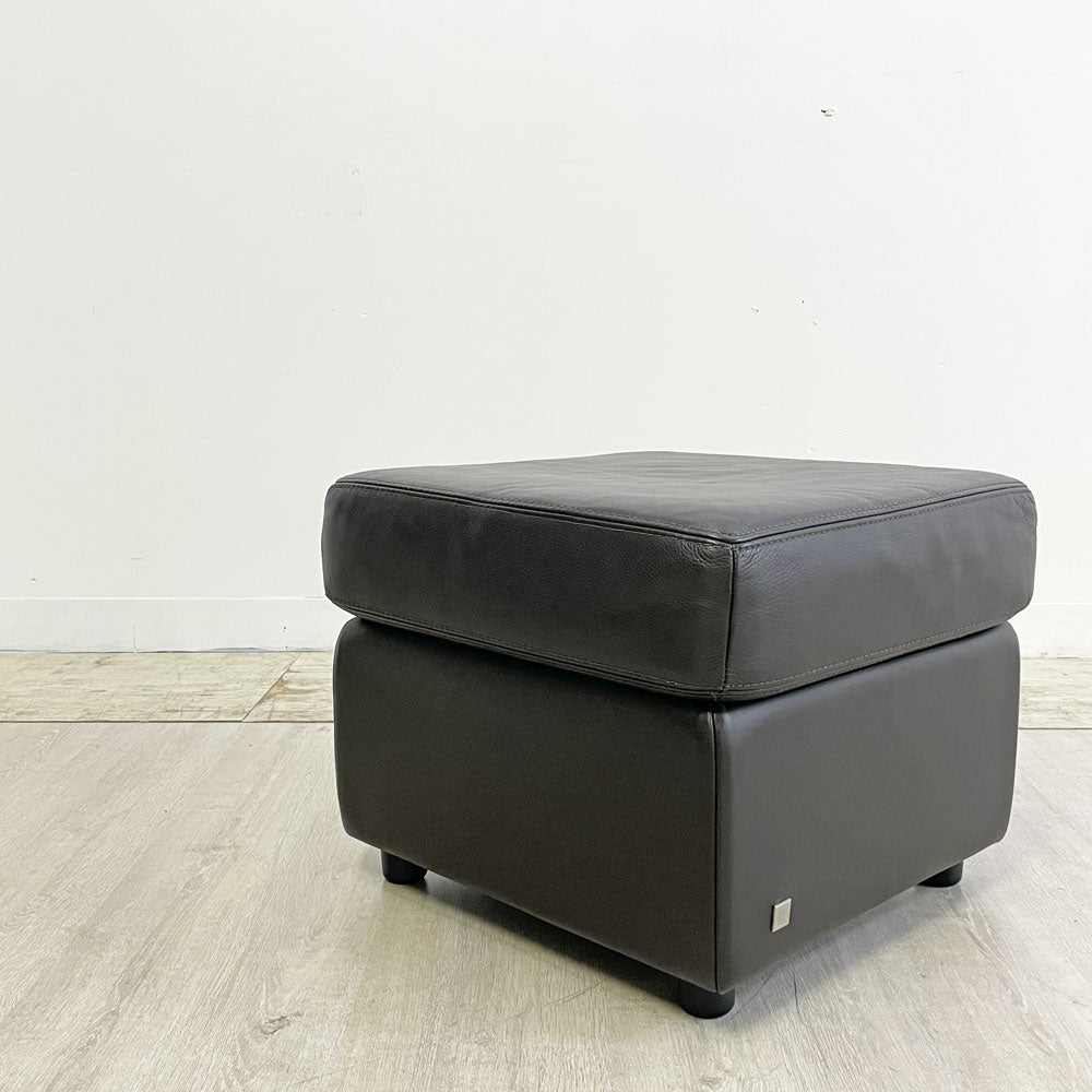 【祖師ヶ谷大蔵店】アクタス ACTUSギャラリーM GalleryM オットマン 本革 ムスタリング Musterring ドイツ 買取させていただきました。