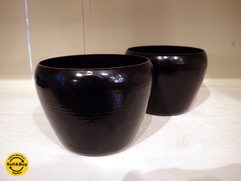 角偉三郎：作　達磨椀 / だるま椀 (大)　輪島漆芸 ～ おおらかで美しい六つ星の工芸作品