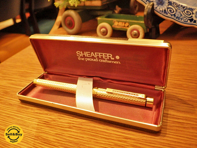 シェーファー SHEAFFER 万年筆 タルガ 1009 ペン先14K 585 箱付き 　中古品 買い取りしました。祖師ヶ谷大蔵店 出張買取もお任せ下さい。