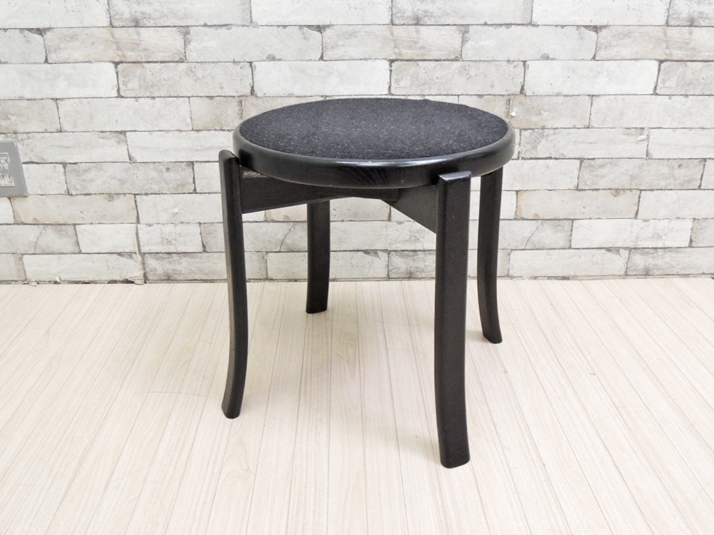 カンディハウス COUNDE HOUSE ルントオム スツール ファブリック張り スタッキング 定価約￥28,000-  中古品 買い取りしました。