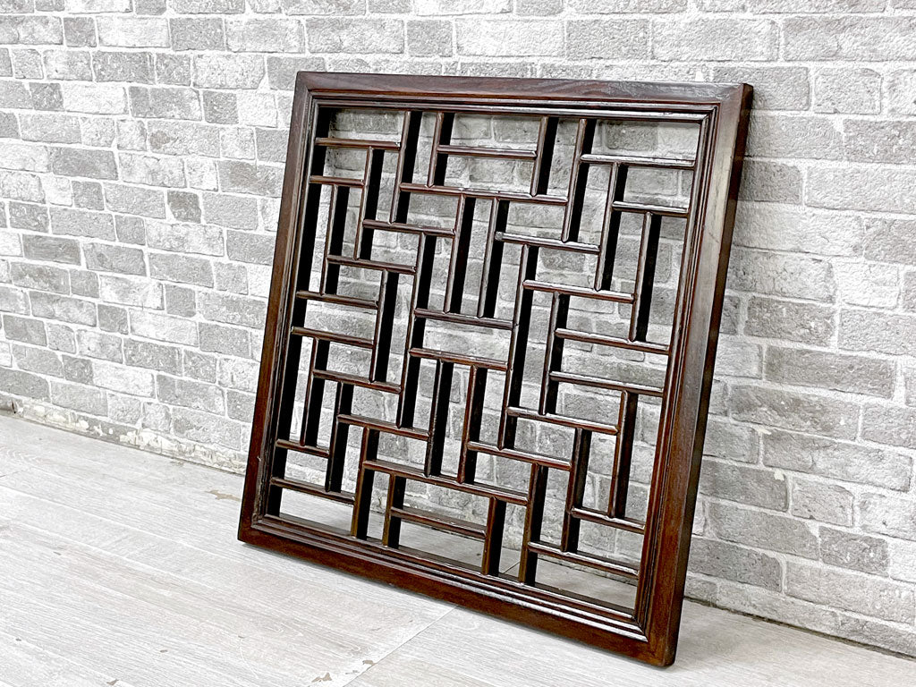 エーフラット a.flat ウッドパネル v03 壁飾り 45×45cm 定価18,909円 アジアン リゾート 中古品 買い取りしました。