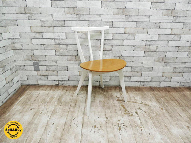 コモック COMMOC ビートル チェア BEETLE CHAIR アームレスチェア ホワイト ドリルデザイン DRILL DESIGN 中古品  買い取りしました。経堂店 出張買取もお任せ下さい。