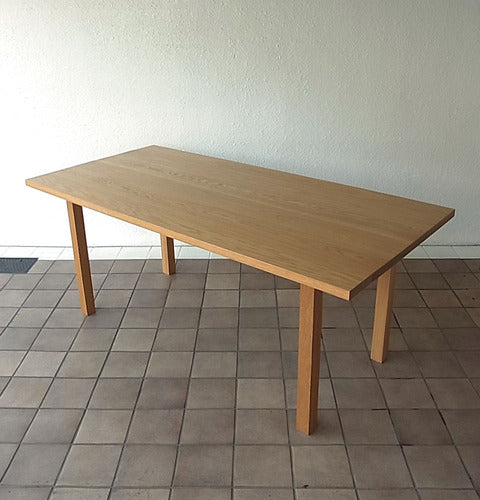 無印良品　リアルファニチャー　オーク無垢材ダイニングテーブル～50年、100年と使い続けられる家具を目指しました