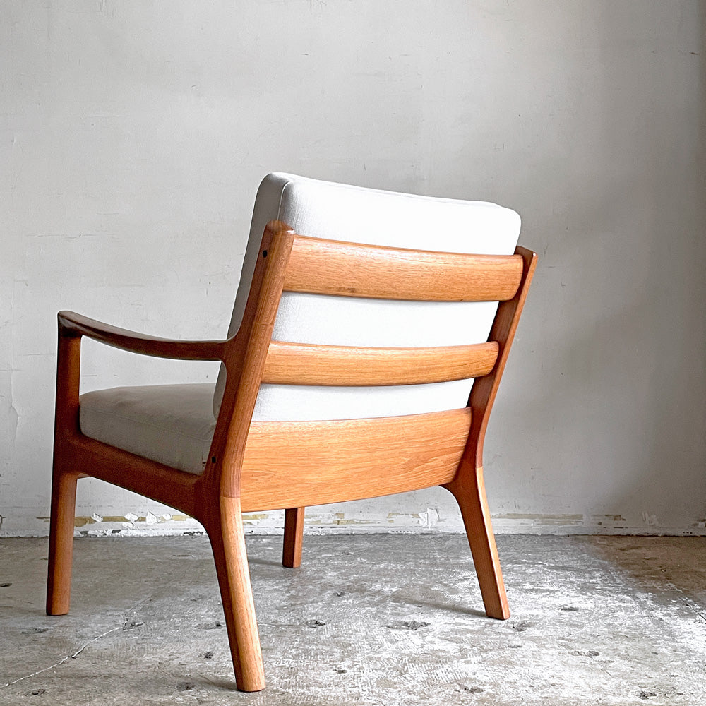 フランス＆サン France&Son Model169 セネター Senator イージーチェア 1Pソファ チーク材 オーレ・ヴァンシャー Ole Wanscher ～素材感と曲線美を堪能する椅子～