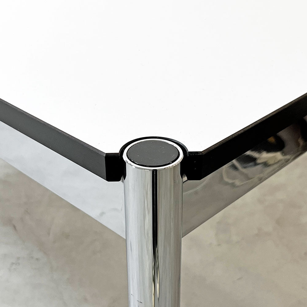 【祖師ヶ谷大蔵店】USMモジュラーファニチャー USM Haller USMハラーテーブル デスク パールグレーラミネート 150×75 アジャスター 高さ調整リング付き 買取させていただきました。