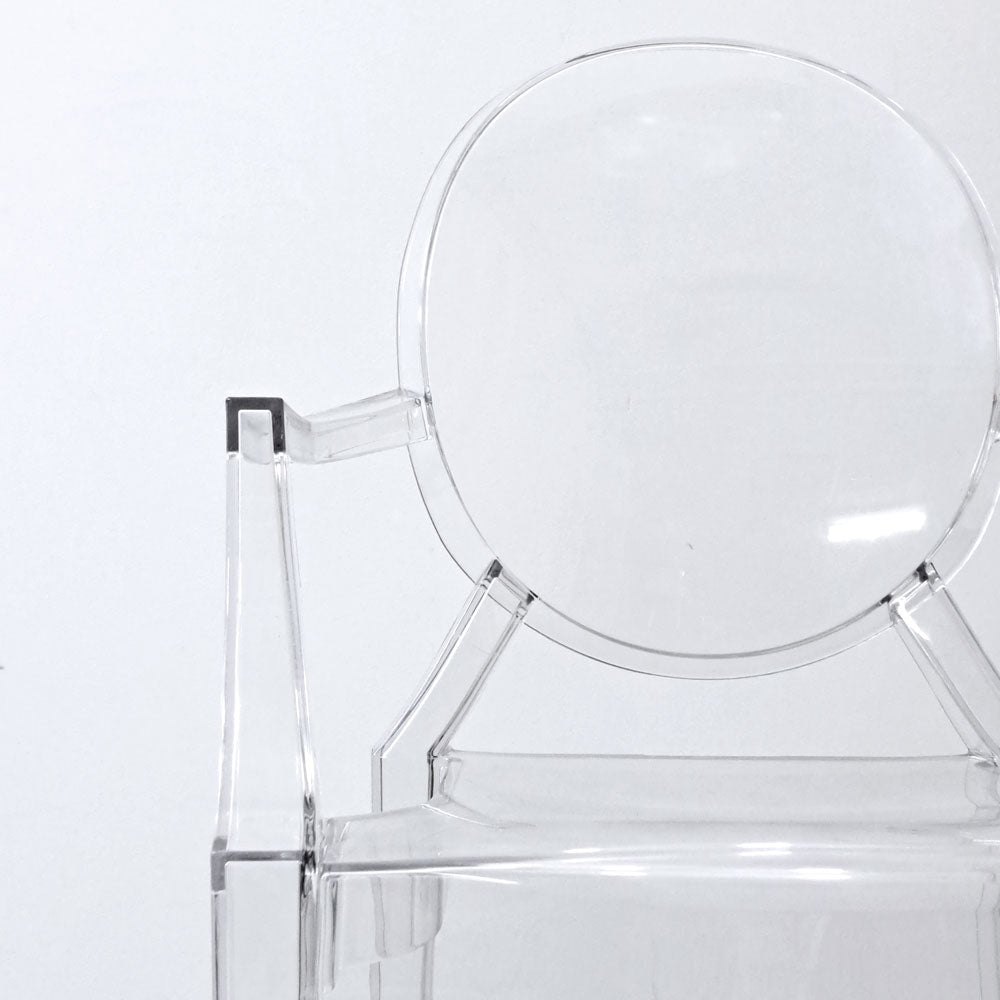 【祖師ヶ谷大蔵店】カルテル Kartell ルイゴースト LouisGhost アームチェア クリスタル スタッキング フィリップ・スタルク Philippe Starck イタリア 買取させていただきました。