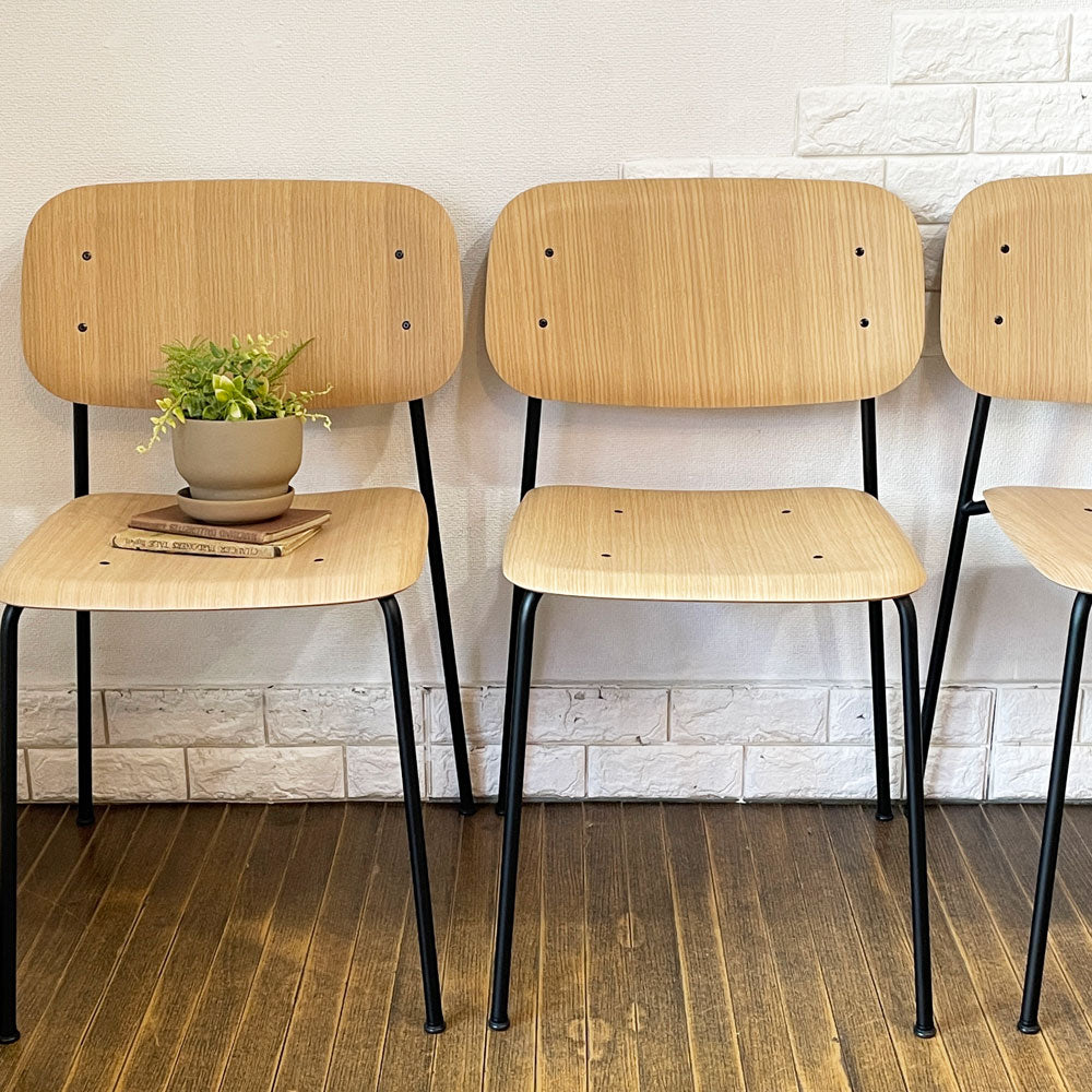 ヘイ HAY ソフトエッジ SOFT EDGE 40 ダイニングチェア オーク材 ナチュラル スチール スタッキング イスコス・ベルリン 北欧 デンマーク ～空気を重ねる～