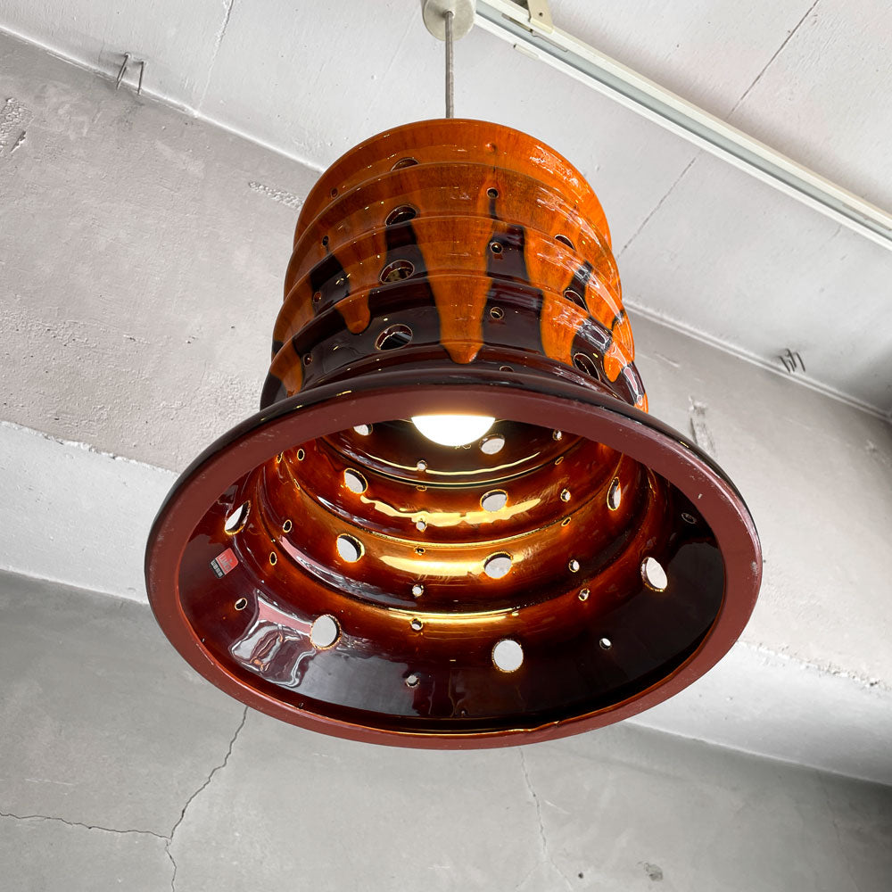 【学芸大学店】山田照明 YAMADA ファットラヴァ FAT LAVA ペンダントランプ ホーロー 陶器 西ドイツ ミッドセンチュリースタイル  ビンテージ♪ 買取させていただきました。