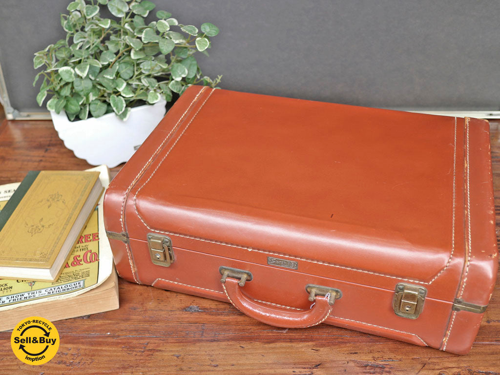 ビンテージ トランク Vintage trunk トランクケース カバン レザー 中古品  買い取りしました。経堂店 出張買取もお任せ下さい。
