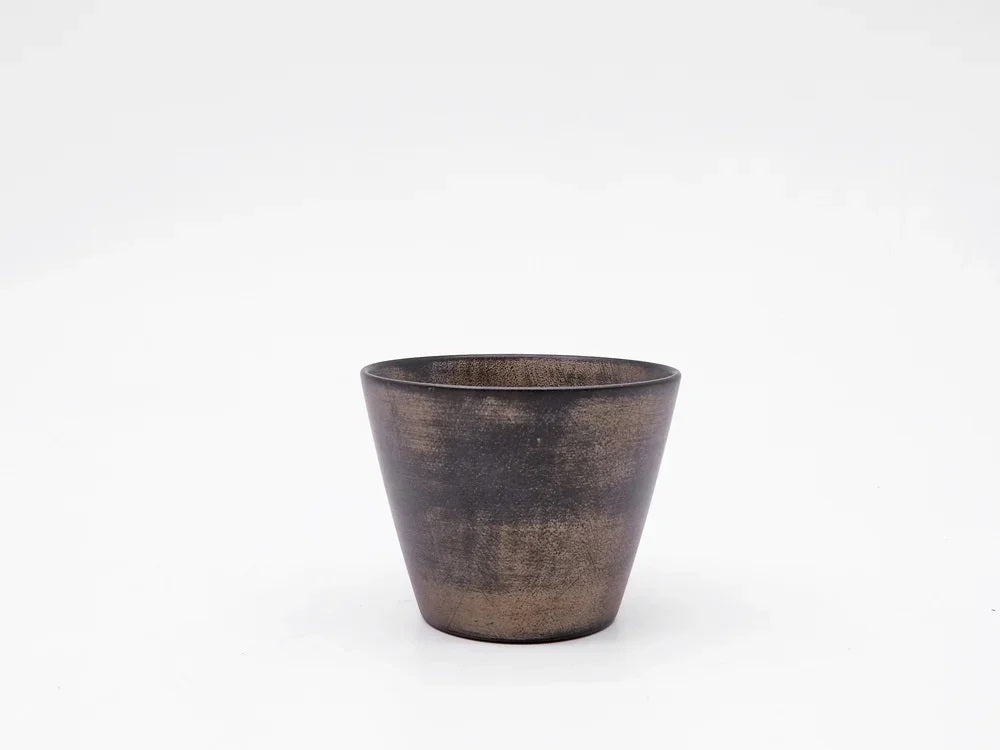 蜂谷隆之 Takayuki Hachiya そば猪口 小 錫根来 ミズメザクラ 漆器 漆芸家 現代作家  中古品 買い取りしました。