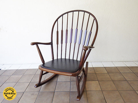 秋田木工 ヴィンテージ ロッキングチェア 曲げ木 ウィンザー ～廃盤希少な秋田木工のロッキングチェア。 【買取と販売とレンタルのお店】
