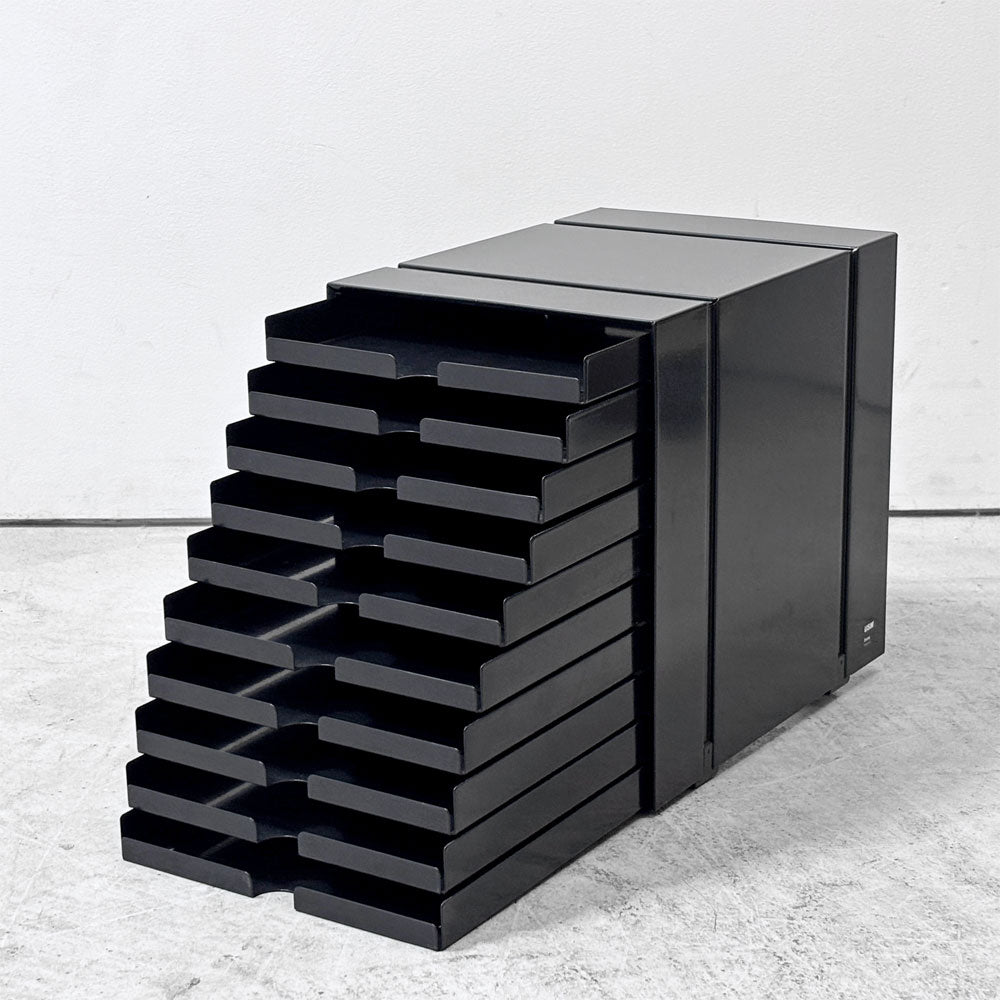 【祖師ヶ谷大蔵店】ユーエスエムハラー USM Haller USMハラー ユーエスエム イノス USM inos DRAWER SET ドロワーセット 10段 レターケース ブラック 買取させていただきました。