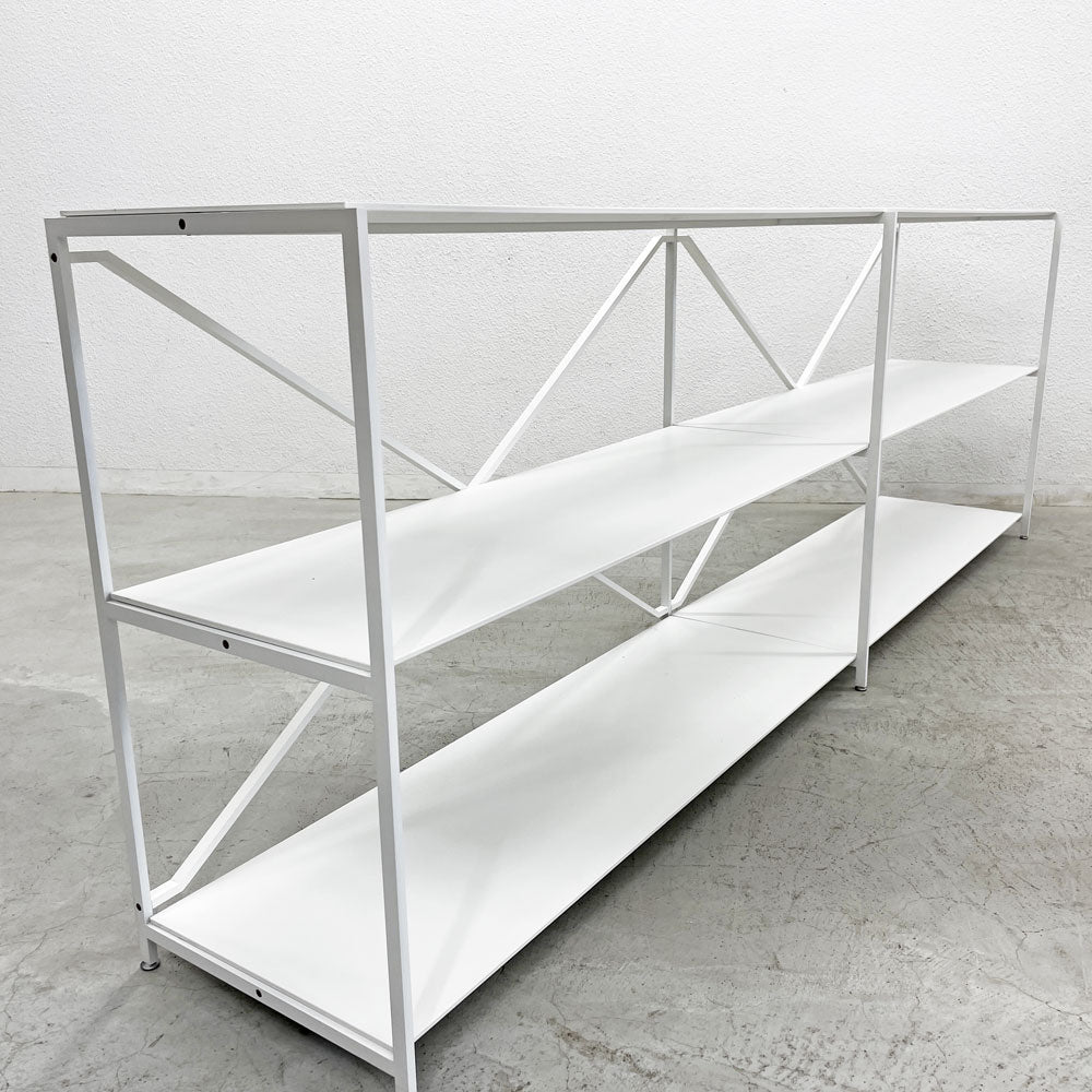 【登戸BASE店】MA/U Studio R.I.G. Modules オープンシェルフ ディスプレイラック スチール モジュラー家具 2列2段 デンマーク 買取させていただきました。