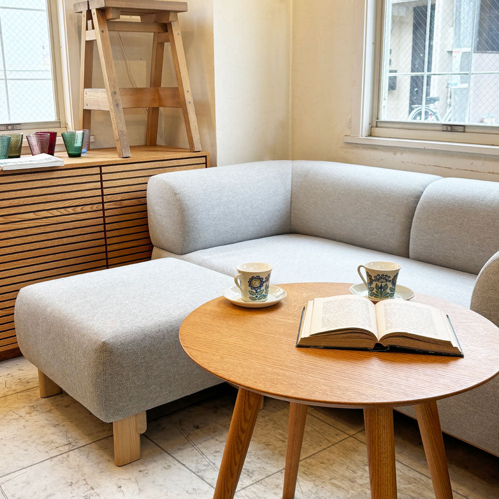 カリモク ニュースタンダード karimoku NEW STANDARD KNS エレファントソファ Elephant Sofa  2人掛けソファ ＆ オットマン ペールナチュラル クリスチャン・ハース ～やさしいあした～