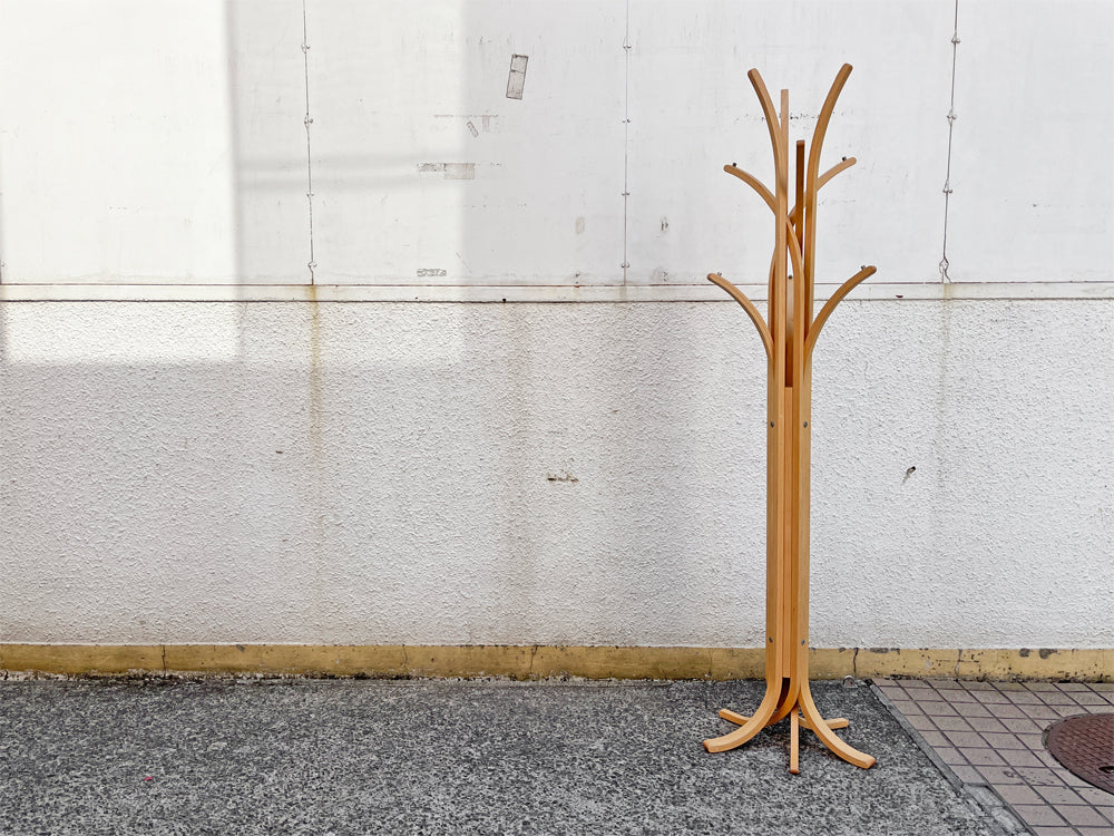 天童木工 TENDO アルベロ Albero コートハンガー ナチュラル 奥山清行 KEN OKUYAMA グッドデザイン賞 定価￥179,300- ～着飾る、木飾る～