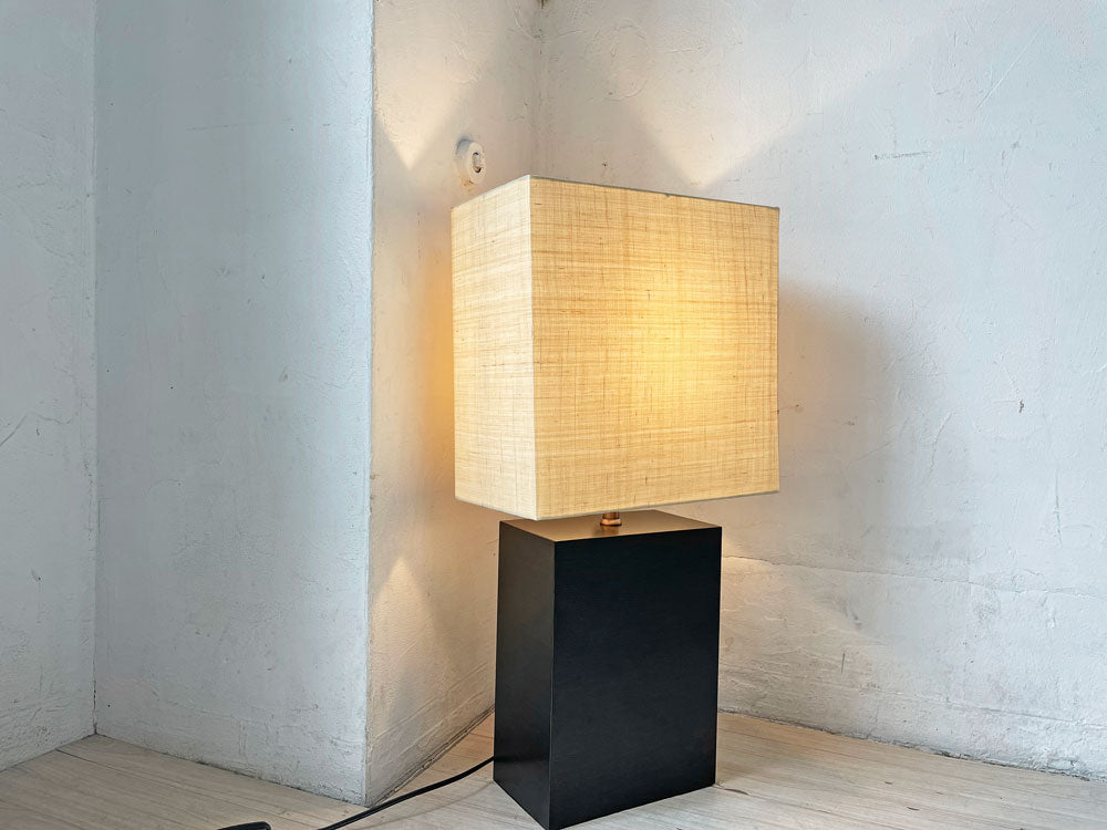 ワイスワイス WISE WISE ポス POSS OA-701W テーブルランプ オーク材 ファブリックシェード 高さ調整可能 展示美品 中古品 買い取りしました。