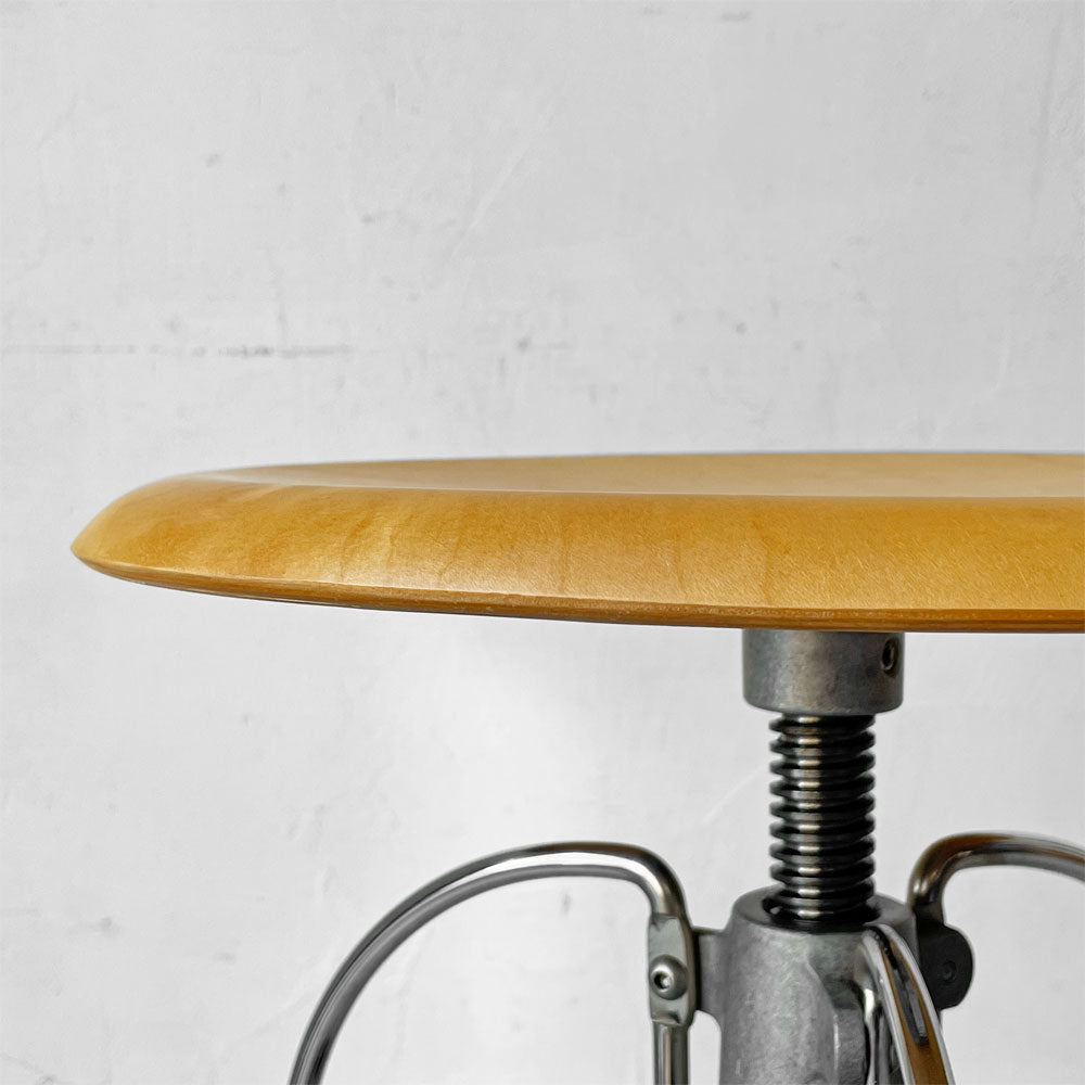 ハーマンミラー Herman Miller シックススツール Six Stool メープル材 スチールロッド 回転昇降 ミニマル ジェフ・コーヴィ～思考の傑作～