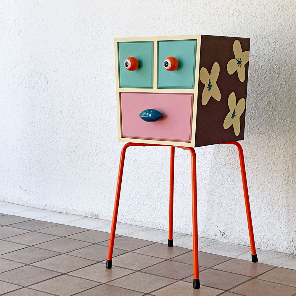  【用賀店】ピローヌ バイ プチコキャン PYLONES by petit coquin! スモーク君 キャビネット SMOKE cabinet 小物入れ フランス 廃番希少 買取させていただきました。