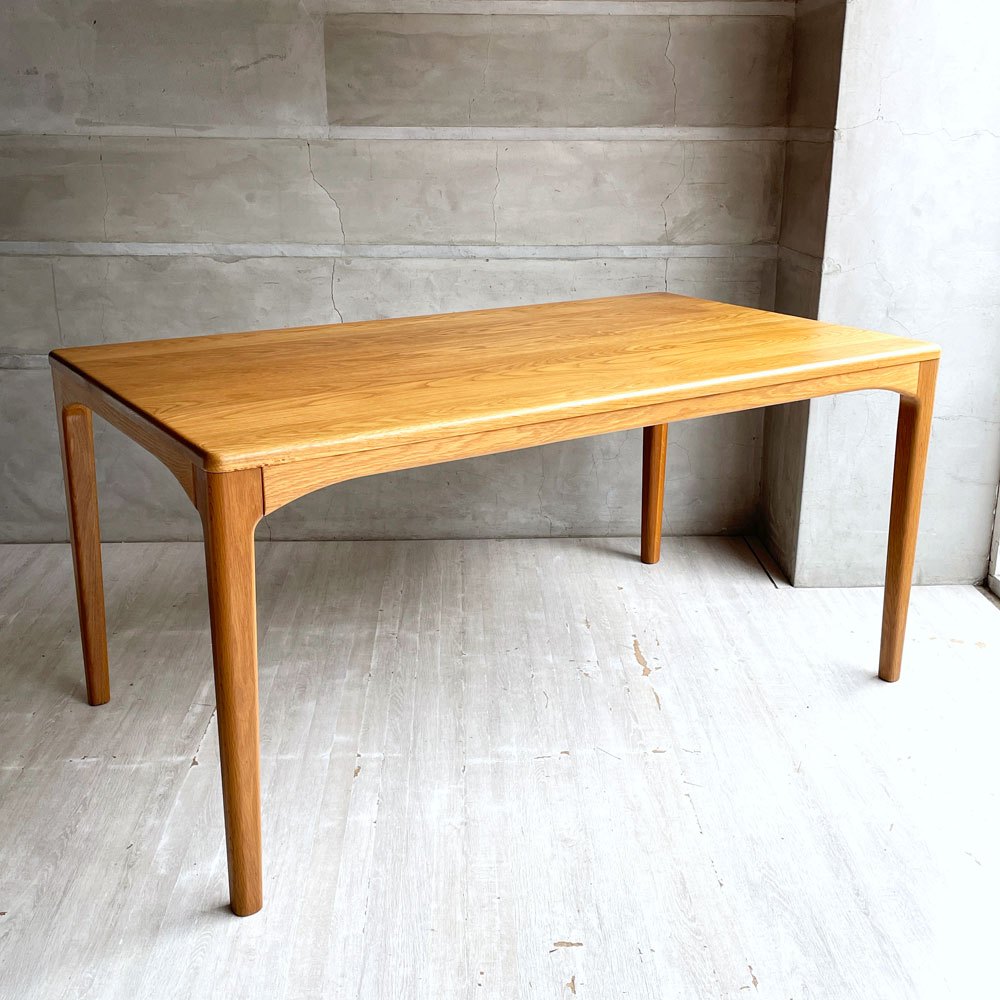 【学芸大学店】シキファニチア SIKI FURNITURE ノース NORTH ダイニングテーブル ブラックチェリー材 W150㎝ 原久雄 定価 ￥183,700- 買取させていただきました。