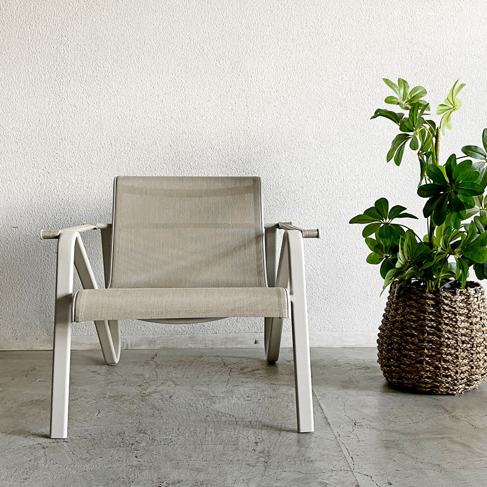 【登戸BASE店】ミンド mindo 105 ラウンジチェア ガーデンチェア アルミフレーム 屋外使用可 デンマーク 北欧 ACTUS取扱 未使用品 定価￥64,900- 買取させていただきました。